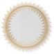Wainport Gold Round Accent Wall Mirror
