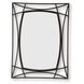Freenville Black Rectangular Accent Wall Mirror