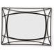 Freenville Black Rectangular Accent Wall Mirror