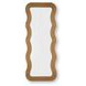 Ellisonville Brown Rectangular Accent Floor Mirror
