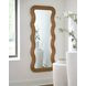 Ellisonville Brown Rectangular Accent Floor Mirror