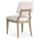 Sunset Cove White Upholstered Side Chair Set of 2