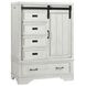 Foundry White Dove 5 Drawer Chifferobe