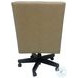 Dovell Lotus Cream Leather Desk Chair