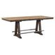 Transitions Driftwood and Sable Extendable Rectangular Counter Height Dining Room Set
