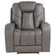Daniel Gray Triple Power Reclining Living Room Set with USB Charging