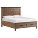 Alta Harvest Queen Storage Panel Bed