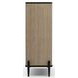 Madera Chocolate Koto Matte and Modern Walnut 2 Door Accent Chest