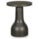 Saddlewood Coffee Bean Round Accent Table