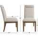 Garland Brown Upholstered Side Chair Set of 2