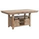 Highland Sandwash 72" Extendable Rectangular Counter Height Table