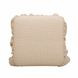 Gertrude Yellow Performance Fabric Upholstered Square Skirted Ottoman