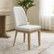 Abigail White Upholstered Side Chair Set of 2