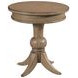 Carmine Georgie Light Stain Round End Table