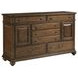 Allenby Rich Hazelnut Panel Bedroom Set