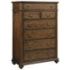 Allenby Rich Hazelnut Panel Bedroom Set
