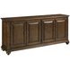 Commonwealth Morton Medium Stain 76" Entertainment Console with 4 Doors