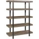 Sandler Gray Bookshelf with 4 Shelves