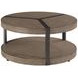Sandler Gray Round Cocktail Table