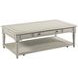 Terrace White Rectangular Cocktail Table