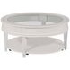 Structures White Round Coffee Table