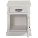 Structures White 1 Drawer Chairside Chest