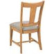 Kafe Cappuccino Performance Fabric Splat Back Dining Chair