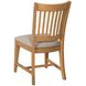 Kafe Cappuccino Performance Fabric Rake Back Dining Chair