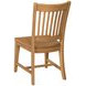Kafe Cappuccino Performance Fabric Rake Back Dining Chair