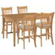 Kafe Cappuccino 60" Counter Height Dining Room Set
