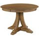 Kafe Latte 44" Round Quad Dining Table