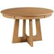 Kafe Cappuccino 54" Round Pedestal Dining Table
