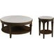 Giselle Sable And Nickel Faux Stone Top Occasional Table Set