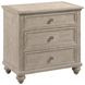 Miriam Breve 3 Drawer Nightstand with USB Charging