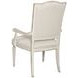 Daniella Creme Performance Fabric Arm Chair