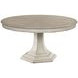 Civette Creme And Breve 60" Round Dining Table