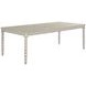 Batiste Creme Breve 92" Rectangular Dining Table