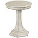 Civette Creme Round End Table