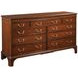 Andover Medium Stain 9 Drawer Dresser