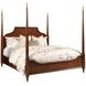 Duncan Medium Stain Queen Poster Bed