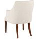 Noell Cream Upholstered Arm Chair