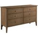 Arbor Bark Spindle Low Profile Bedroom Set