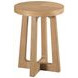 Archetype Light Caramel Round Accent Table