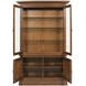 Connell Heritage Maple 4 Door China Cabinet with LED Light