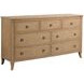 Chastain Caramel 7 Drawer Dresser