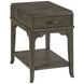 Nicolette Hamilton Charcoal Rectangular Chairside Table