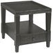 Oliver Hamilton Ebony Rectangular End Table with 1 Drawer