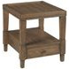 Oliver Hamilton Sepia Rectangular End Table with 1 Drawer