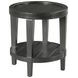 Oliver Hamilton Ebony Round End Table