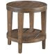 Oliver Hamilton Sepia Round End Table